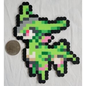 Virizion Menu Icon Pokemon Perler Bead Pixel Art